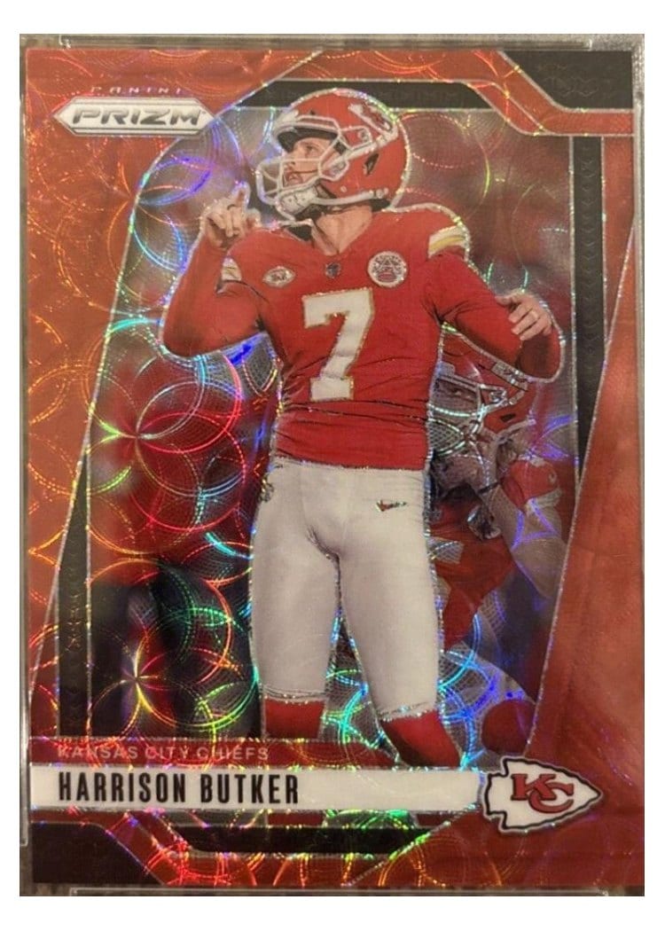 2024 Panini Prizm Base Set Harrison Butker #144 card