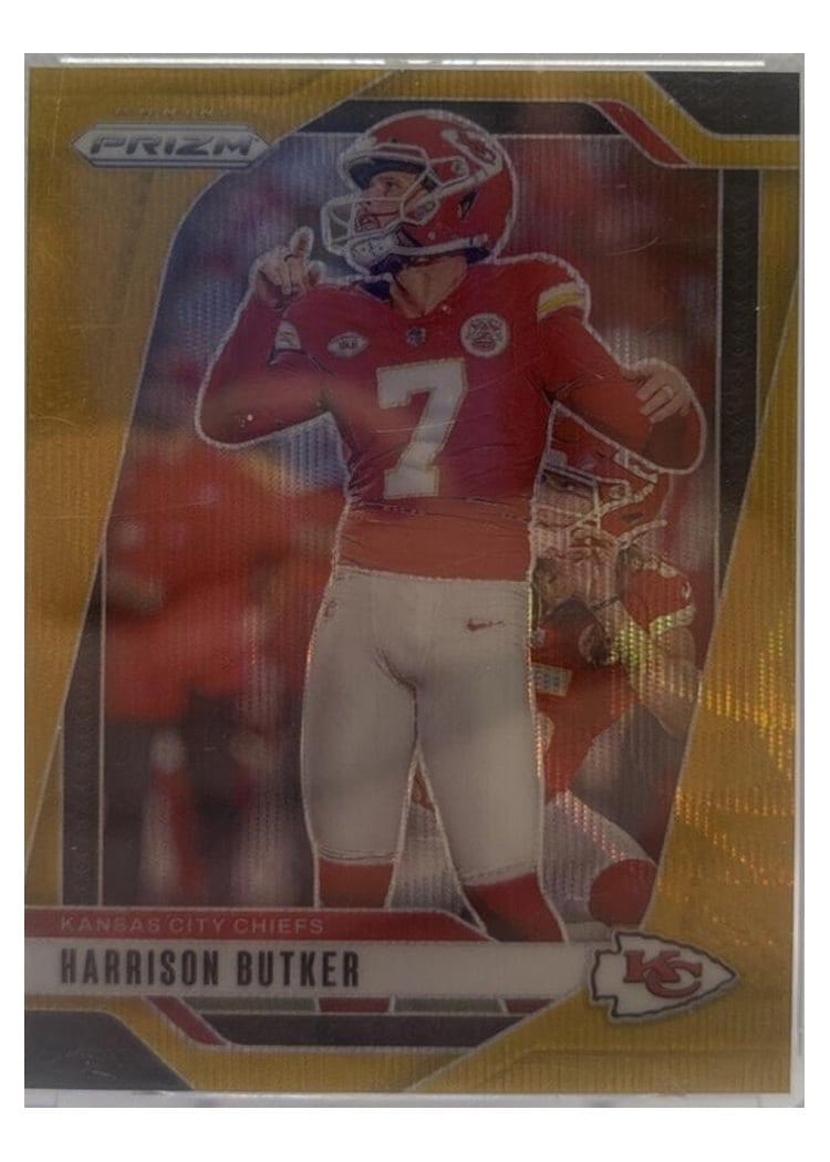 2024 Panini Prizm Base Set Harrison Butker #144 card