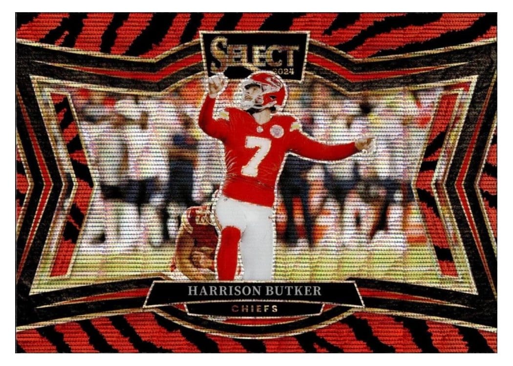 2024 Panini Select Base Set Harrison Butker #440 card