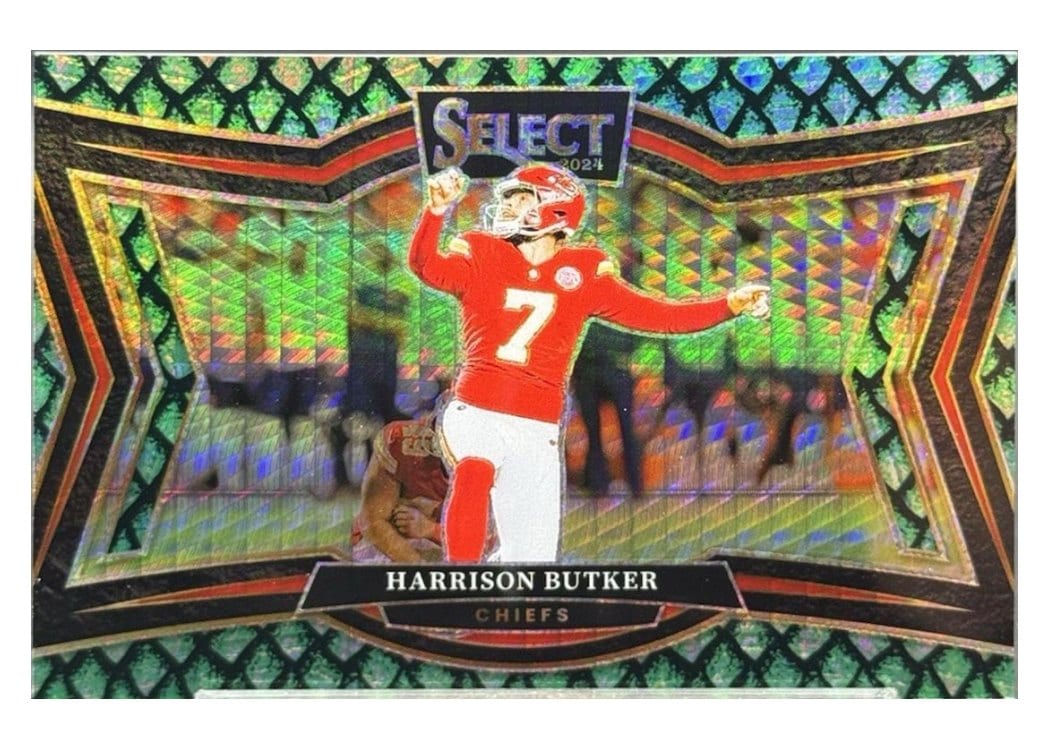 2024 Panini Select Base Set Harrison Butker #440 card