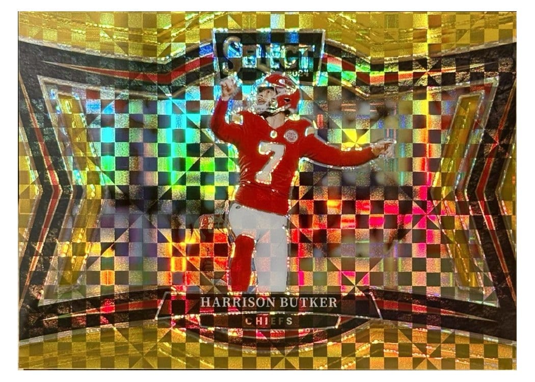 2024 Panini Select Base Set Harrison Butker #440 card