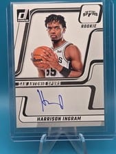 2024-25 Donruss Next Day Autographs Harrison Ingram #NDA-HIS card
