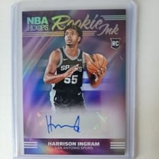 2024-25 Hoops Rookie Ink Harrison Ingram #RI-ING card