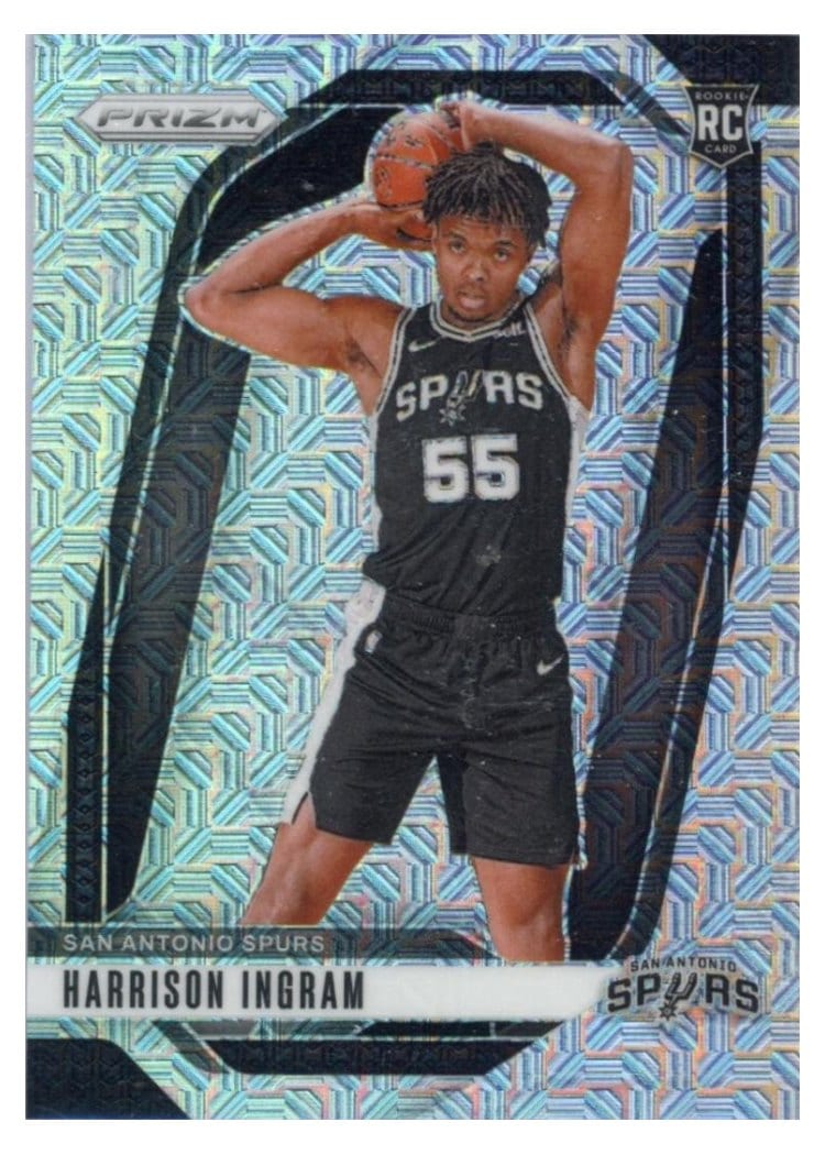 2024-25 Panini Prizm Base Set Harrison Ingram Mojo #254 card