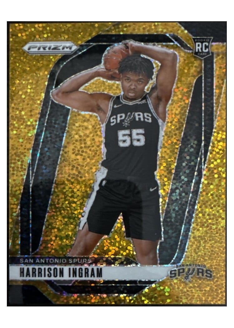 2024-25 Panini Prizm Base Set Harrison Ingram Gold Sparkle #254 card