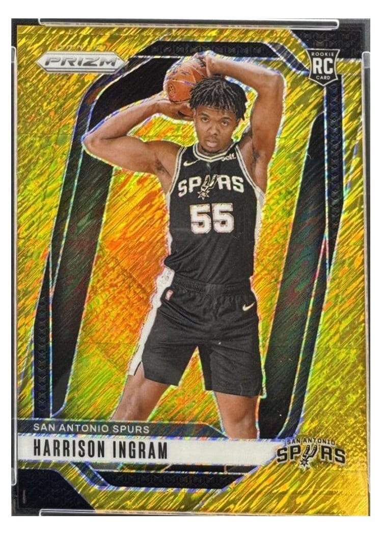 2024-25 Panini Prizm Base Set Harrison Ingram Gold Shimmer FOTL #254