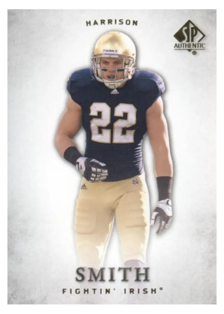 2012 SP Authentic Harrison Smith #41 card