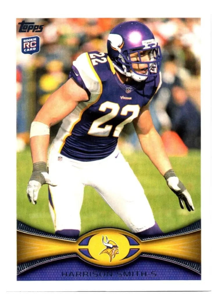 2012 Topps Harrison Smith #15 card
