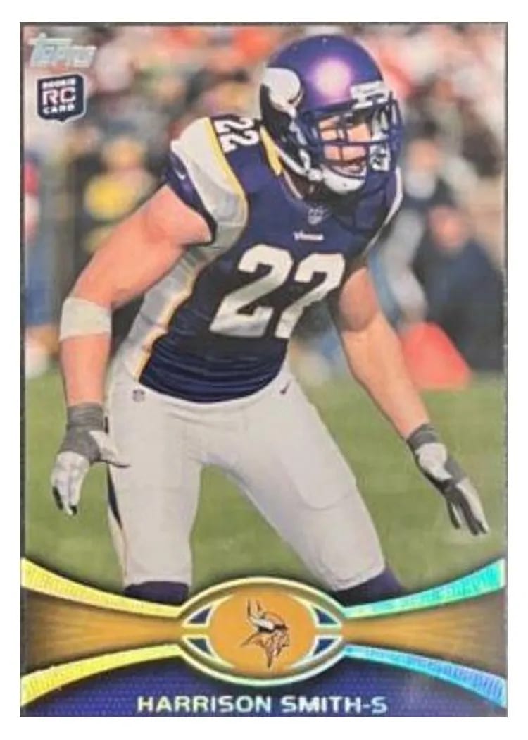 2012 Topps Harrison Smith #15 card