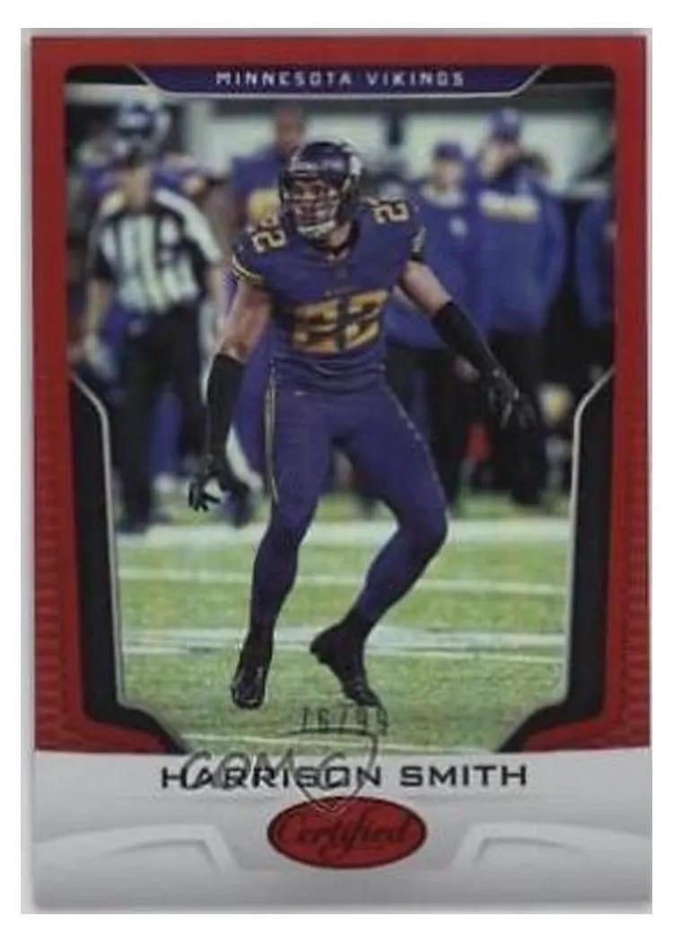 2017 Panini Certified Harrison Smith #82 card