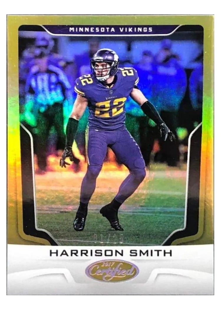 2017 Panini Certified Harrison Smith #82 card
