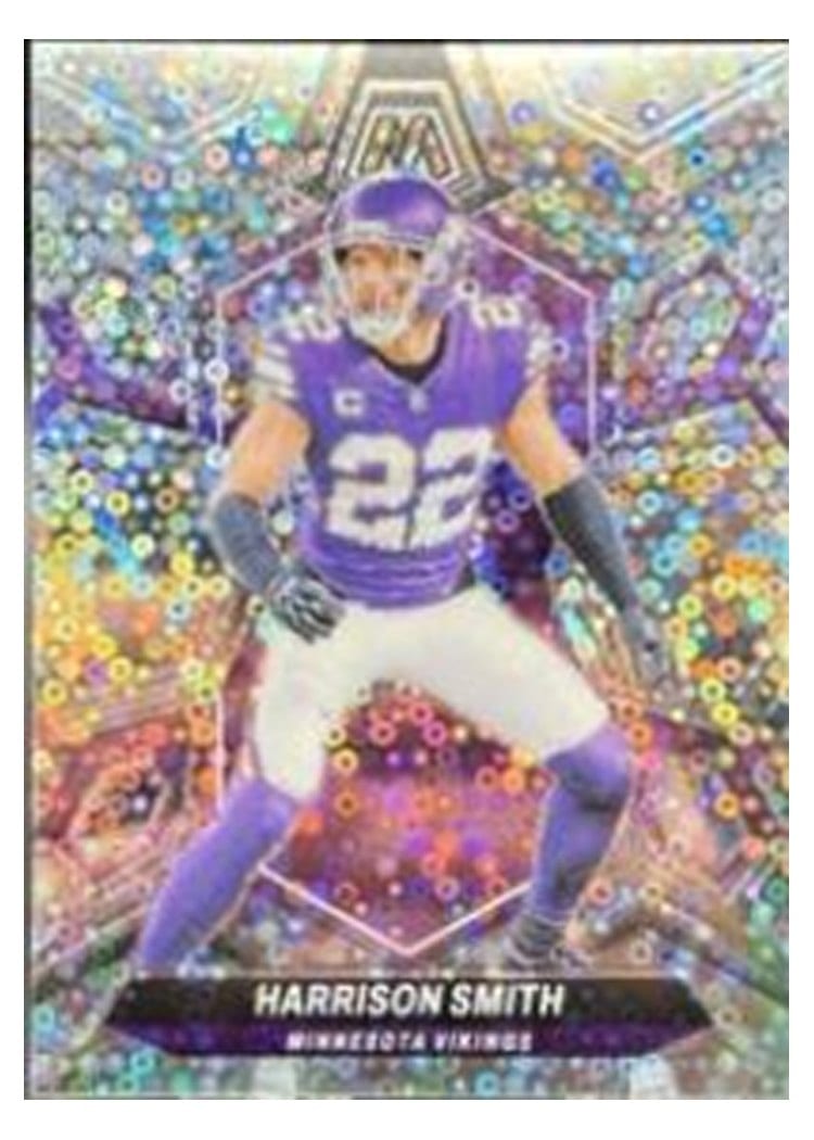 2024 Panini Mosaic Base Set Harrison Smith No Huddle Silver #147 card