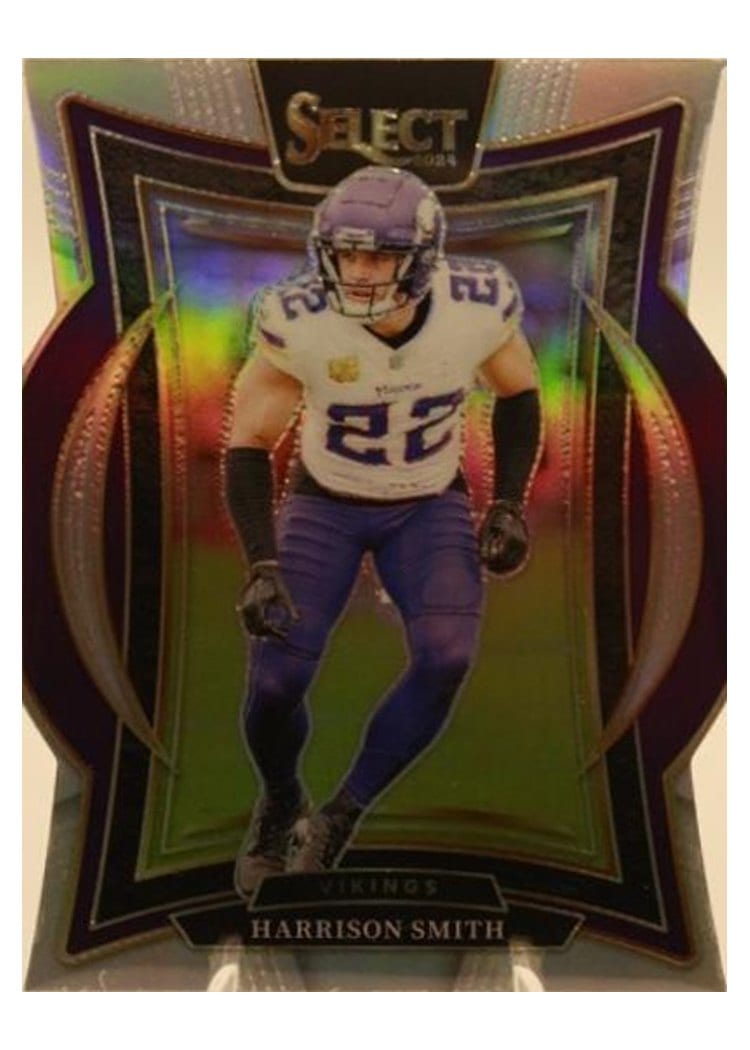 2024 Panini Select Base Set Harrison Smith Silver Prizm Die-Cut #59 card