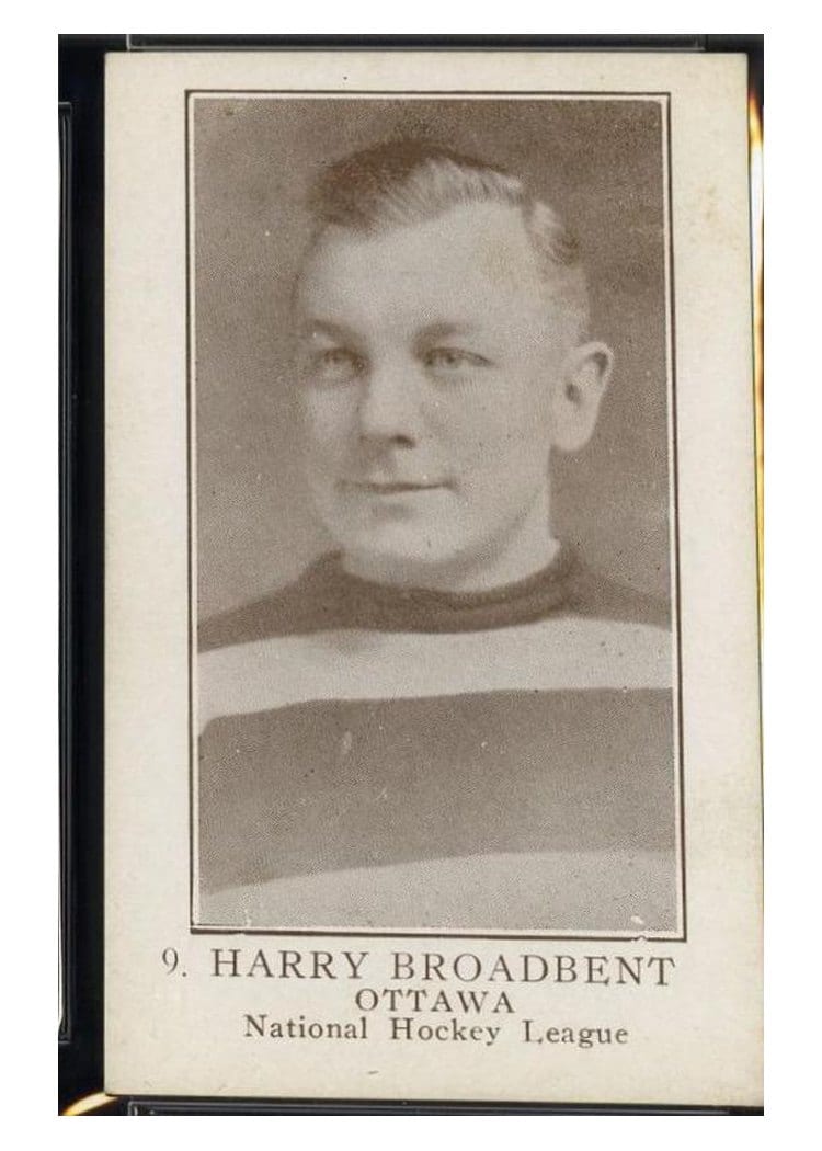 1923 V145-1 Paterson Harry Broadbent #9 card