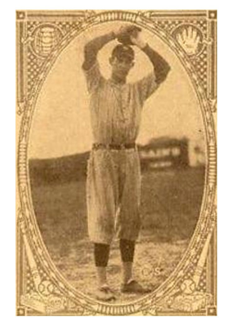 1922 E120 American Caramel Harry Courtney card