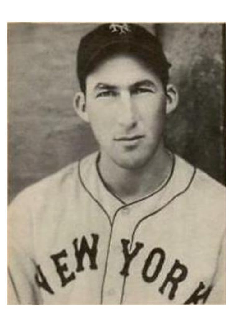 1939 Play Ball Harry Danning #18 card