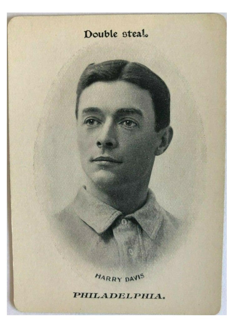 1906 Fan Craze AL Harry Davis card