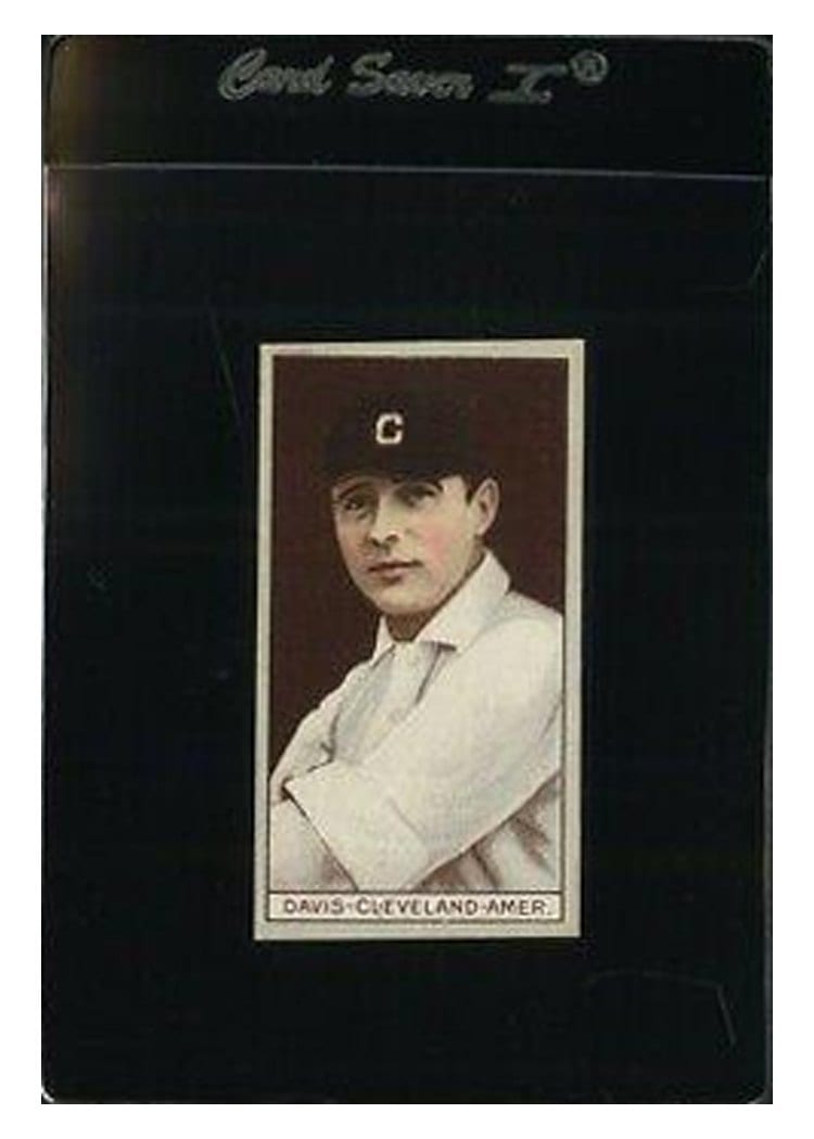 1912 T207 Brown Background Harry Davis card