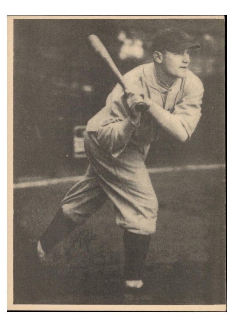 1929 R316 Kashin Publications Harry F. Rice card