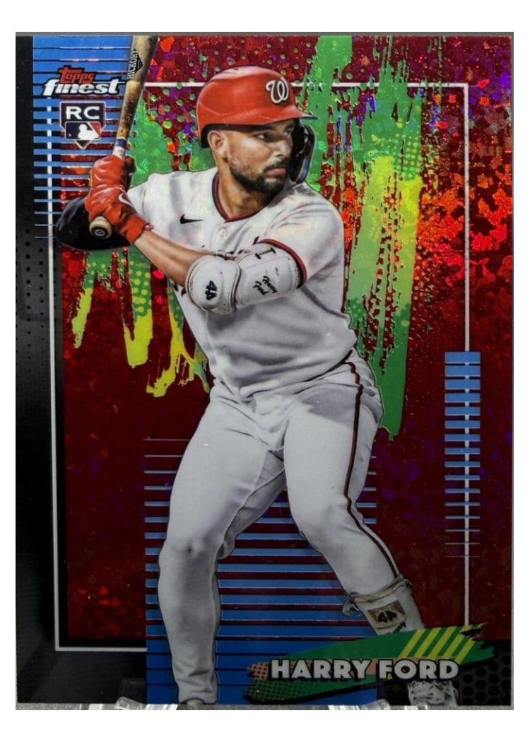 2026 Topps Finest Harry Ford Red X-Fractor #93 card