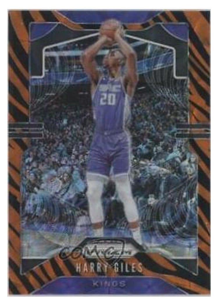 2019-20 Panini Prizm Base Set Harry Giles Tiger Stripe Choice Prizm #128 card