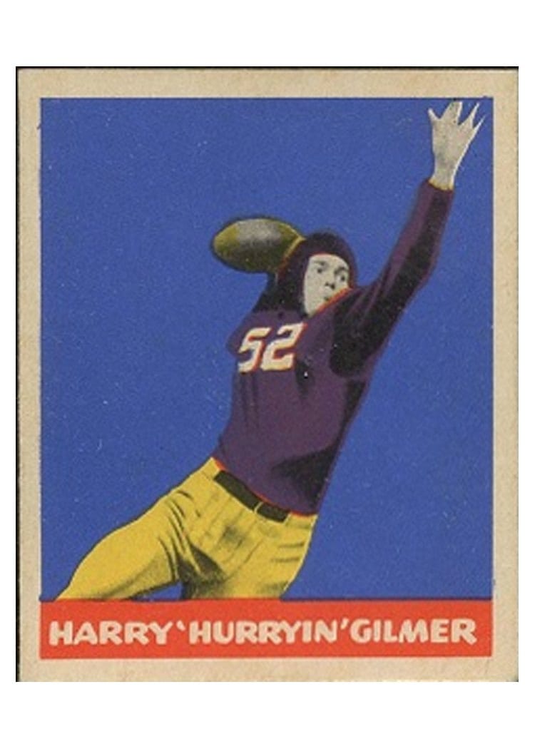 1949 Leaf Harry Gilmer #62 card