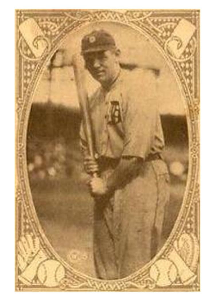 1922 E120 American Caramel Harry Heilmann card