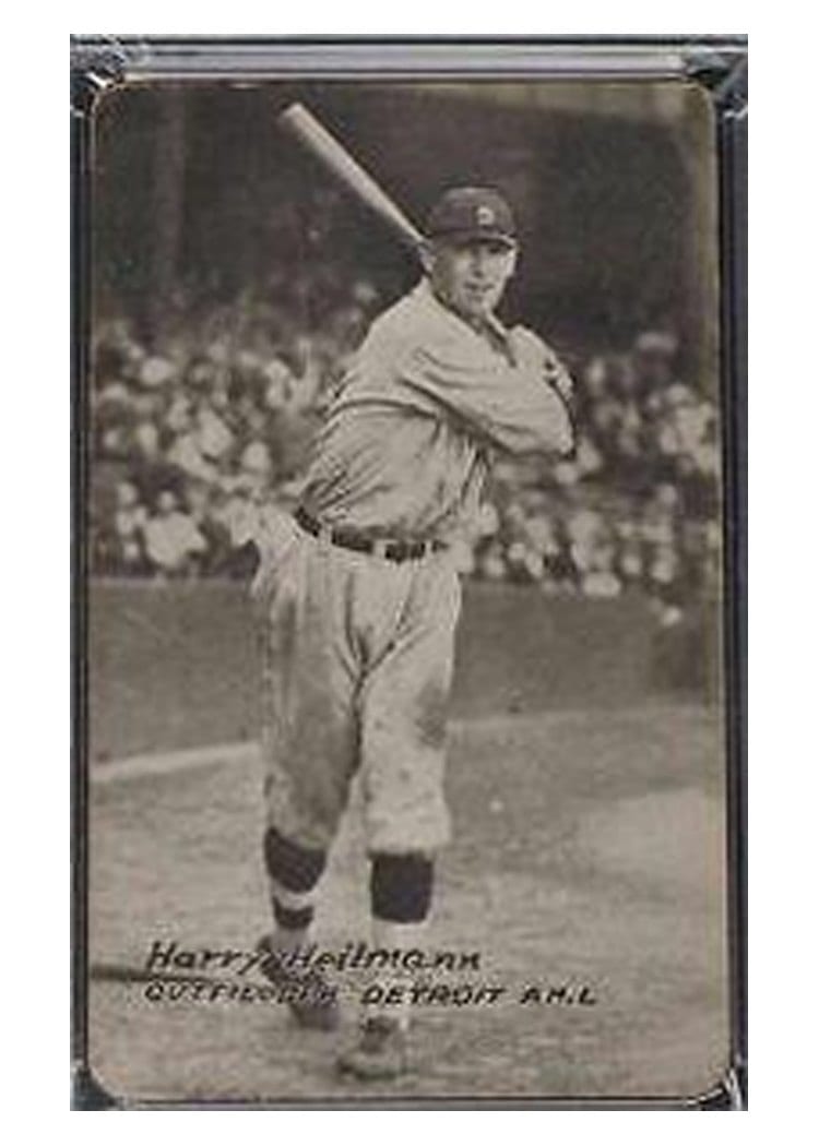 1926 Exhibits Harry Heilmann card