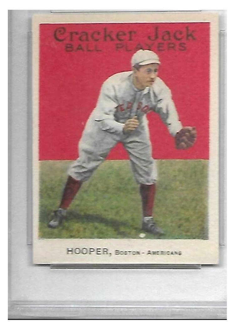 1915 Cracker Jack Harry Hooper #35 card