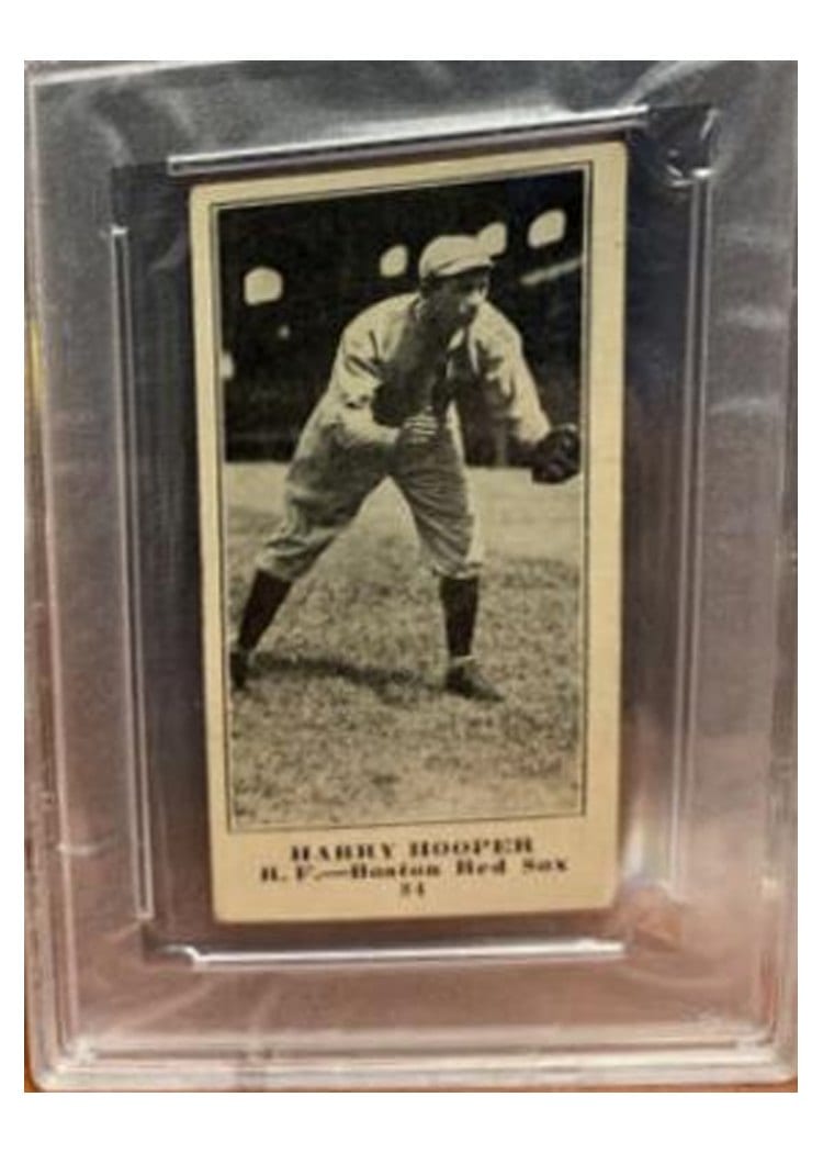 1916 M101 5 Sporting News Harry Hooper #83 card