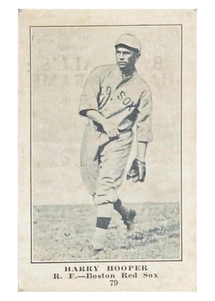 1917 Collins McCarthy Harry Hooper #79 card