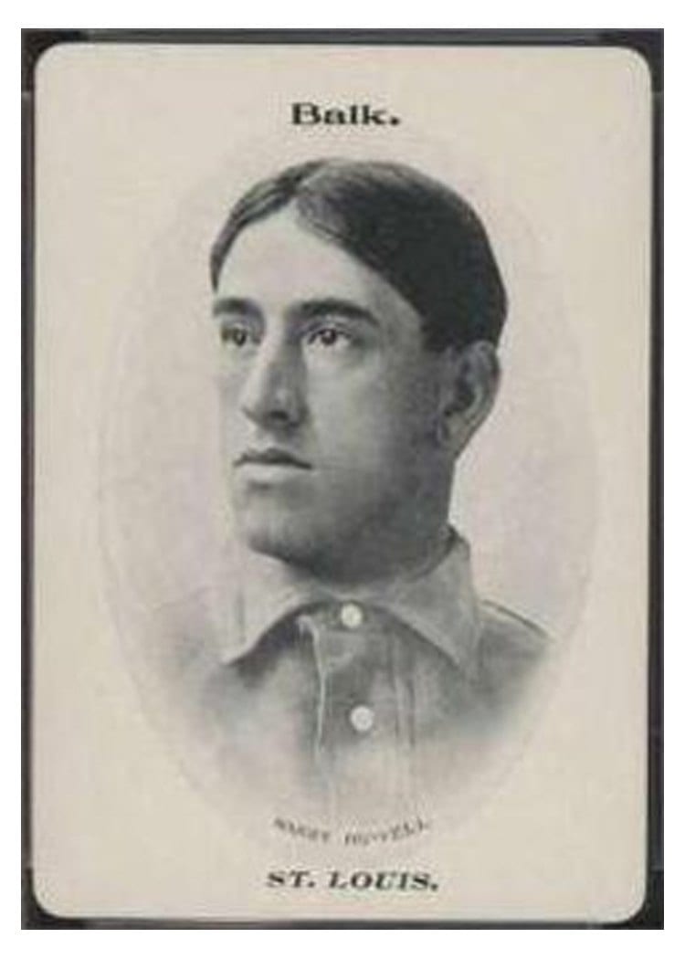 1906 Fan Craze AL Harry Howell card
