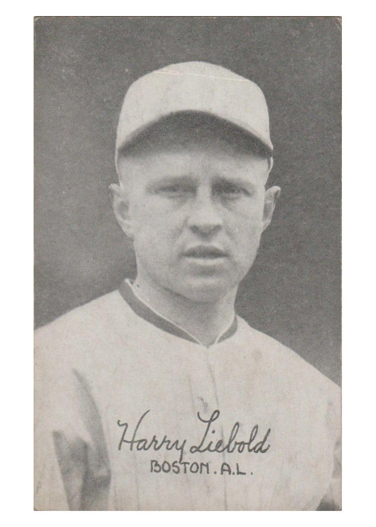 1922 Exhibits Harry Liebold card