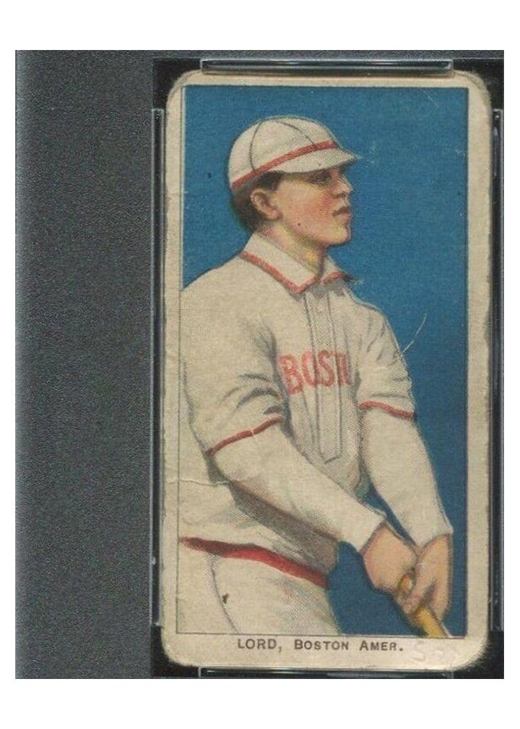 1909 T206 Tolstoi Harry Lord card