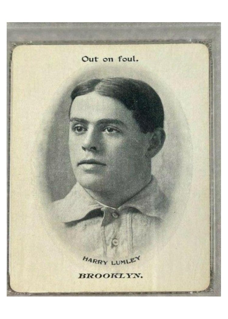 1906 Fan Craze NL Harry Lumley card