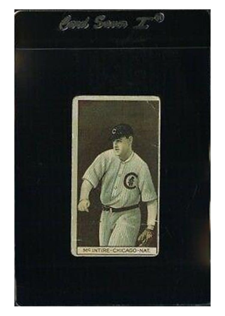 1912 T207 Brown Background Harry McIntire card