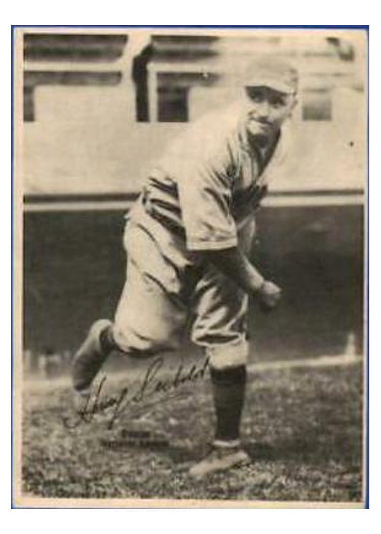 1929 R316 Kashin Publications Harry Seibold card