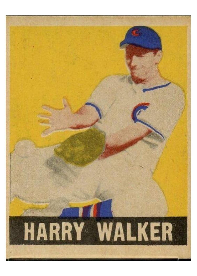 1948 Leaf Harry Walker #137 card