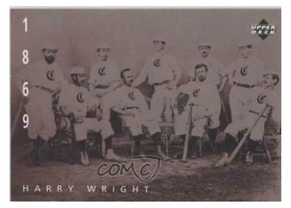 1994 Upper Deck American Epic Harry Wright #5 card