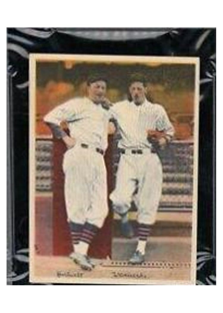 1936 R312 Hartnett, Warnecke card