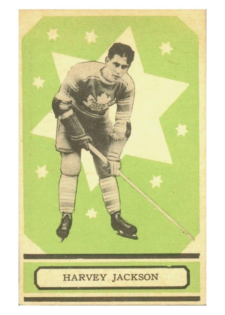 1933 O-Pee-Chee Harvey Jackson #33 card