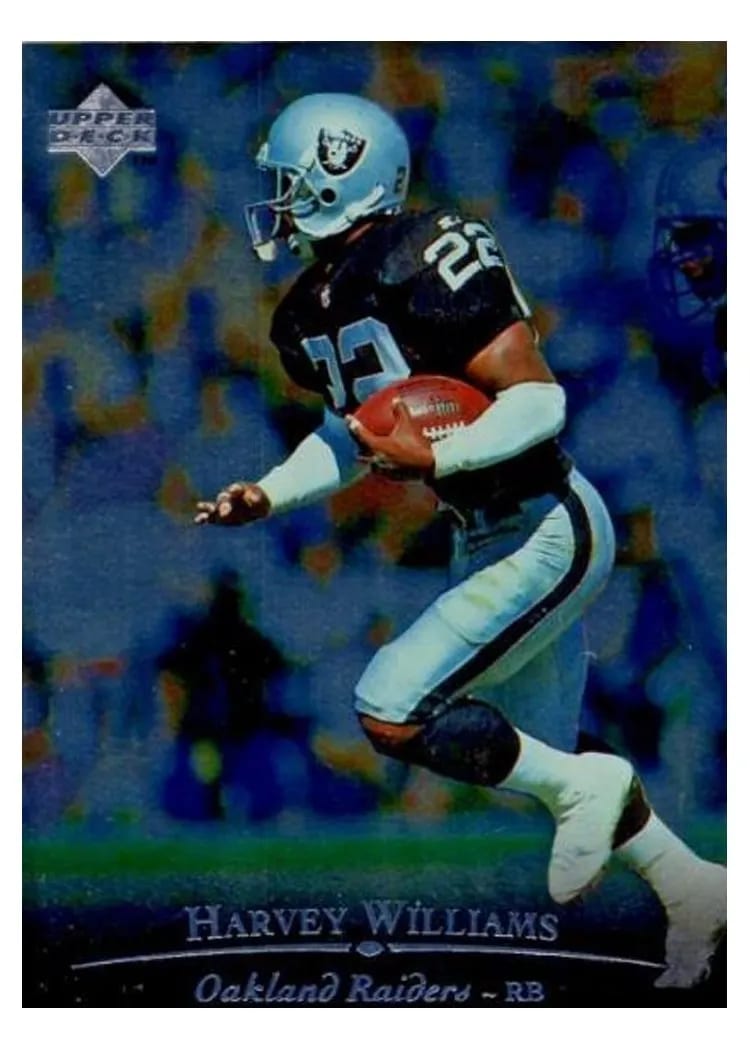 1996 Upper Deck Silver Harvey Williams #82 card