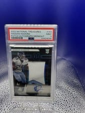 2022 Panini National Treasures Hassan Haskins #193 card