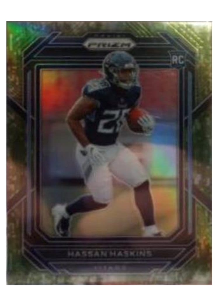 2022 Panini Prizm Base Set Hassan Haskins #326 card