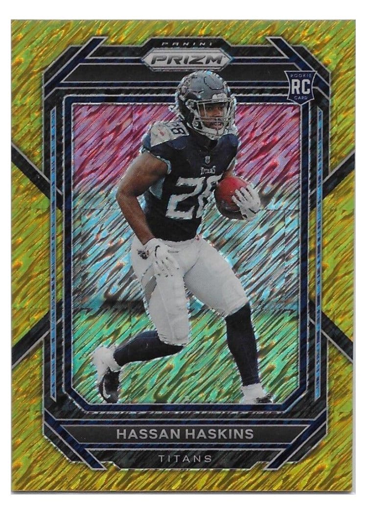 2022 Panini Prizm Base Set Hassan Haskins #326 card