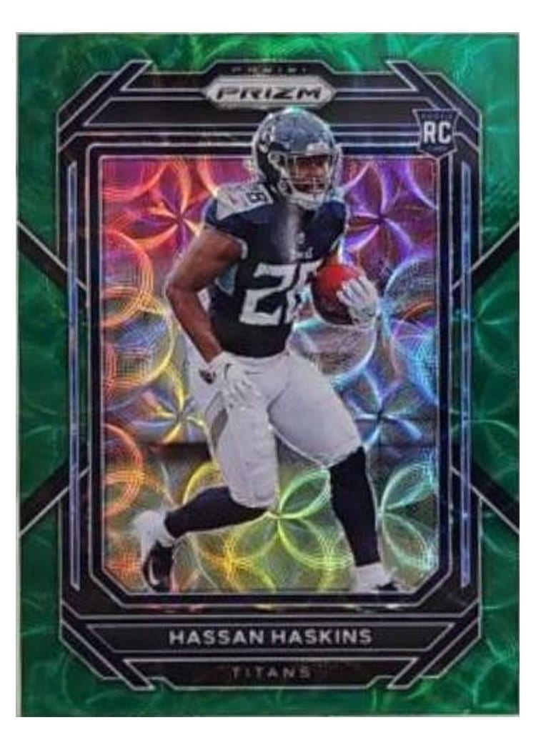 2022 Panini Prizm Base Set Hassan Haskins #326 card