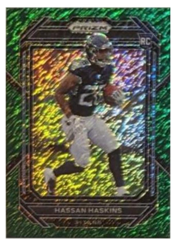 2022 Panini Prizm Base Set Hassan Haskins #326 card