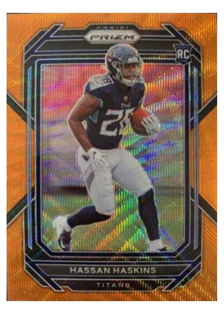 2022 Panini Prizm Base Set Hassan Haskins #326 card