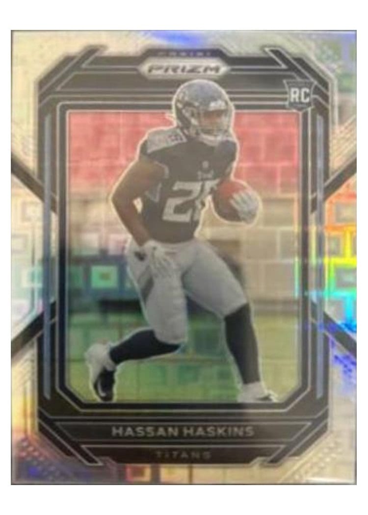 2022 Panini Prizm Base Set Hassan Haskins #326 card