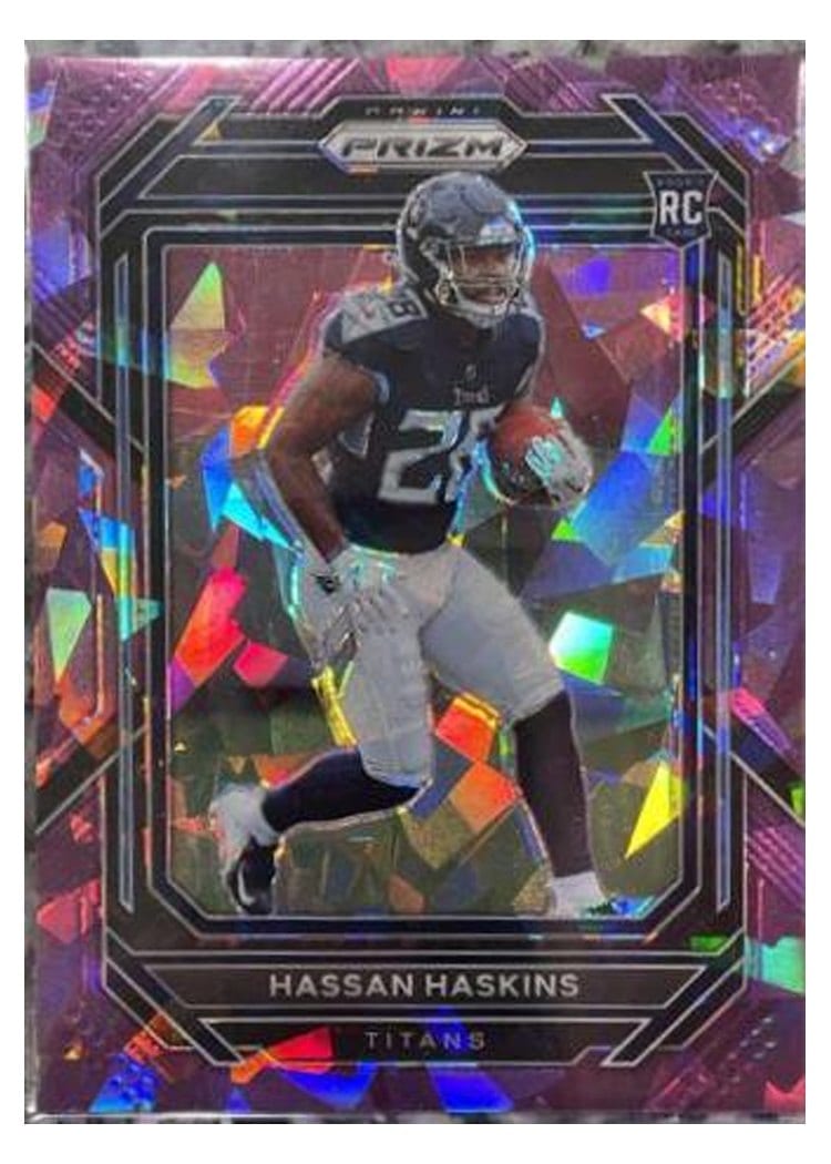 2022 Panini Prizm Base Set Hassan Haskins #326 card